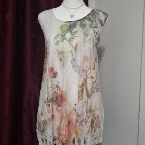 Brittany Black White and Green Dress